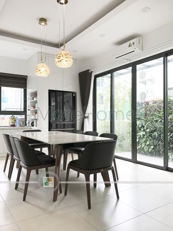 Interior construction a villa at Vinhomes Thang Long, Hoai Duc, Hanoi, Vietnam