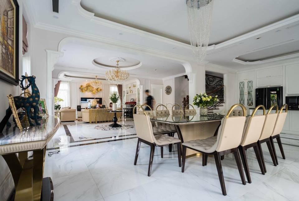 Interior construction a villa at Vinhomes Gardenia